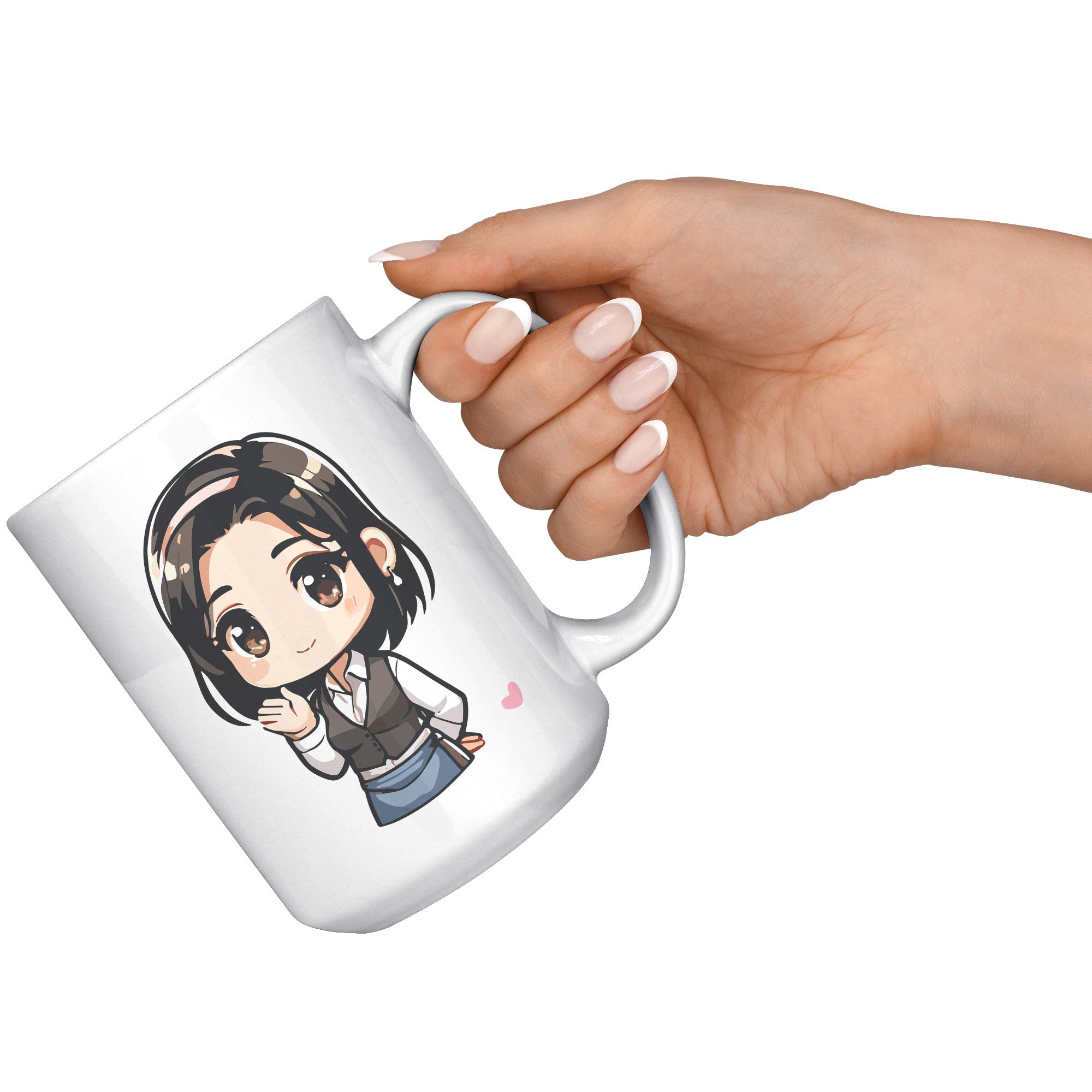 "Marites Gossip Queen Coffee Mug - Cute Cartoon 'Ano Ang Latest?' Cup - Perfect Chismosa Gift - Filipino Slang Tea Mug" - E1