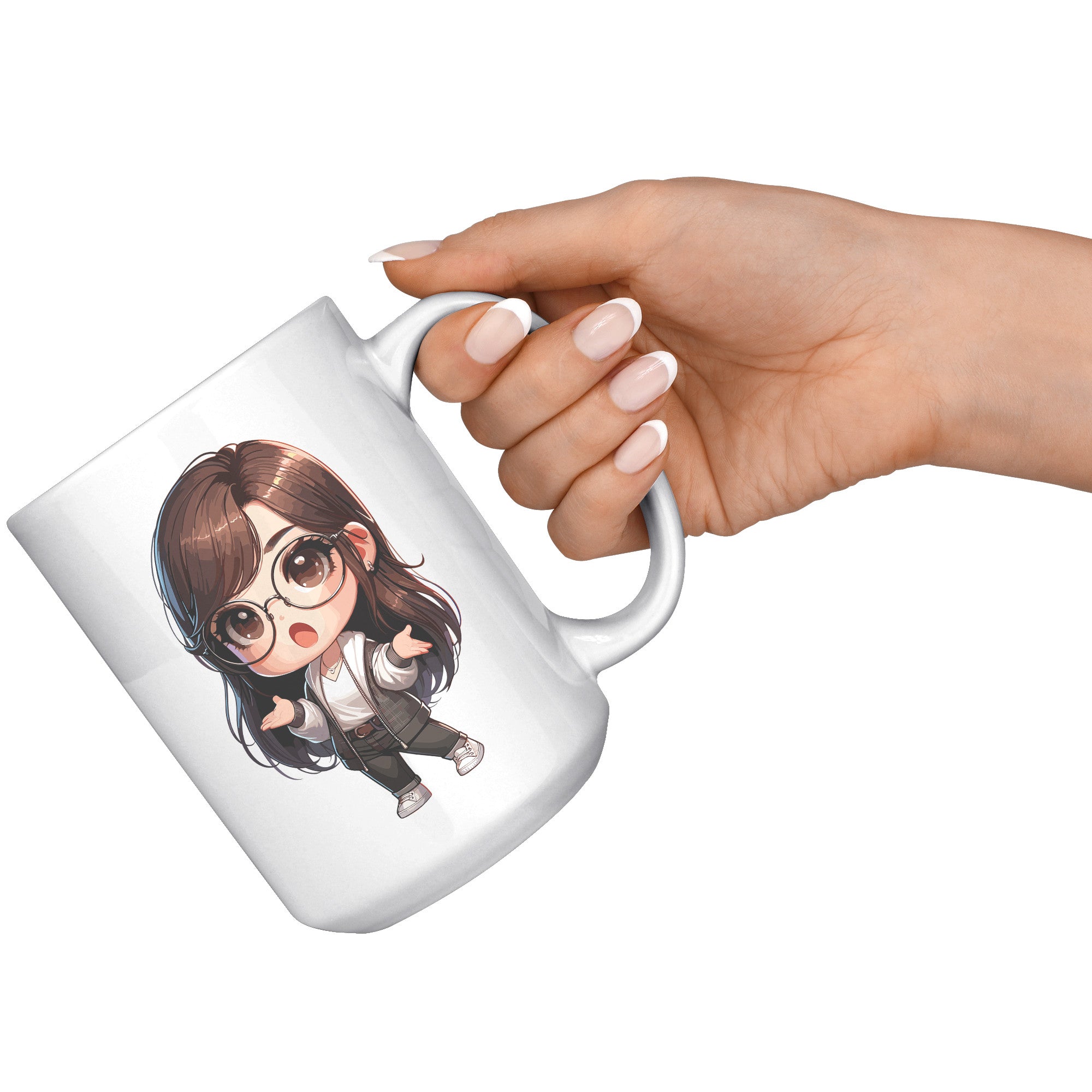 "Marites Gossip Queen Coffee Mug - Cute Cartoon 'Ano Ang Latest?' Cup - Perfect Chismosa Gift - Filipino Slang Tea Mug" - FFFF1