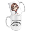 Load image into Gallery viewer, &quot;Marites Gossip Queen Coffee Mug - Cute Cartoon &#39;Ano Ang Latest?&#39; Cup - Perfect Chismosa Gift - Filipino Slang Tea Mug&quot; - EEEE1
