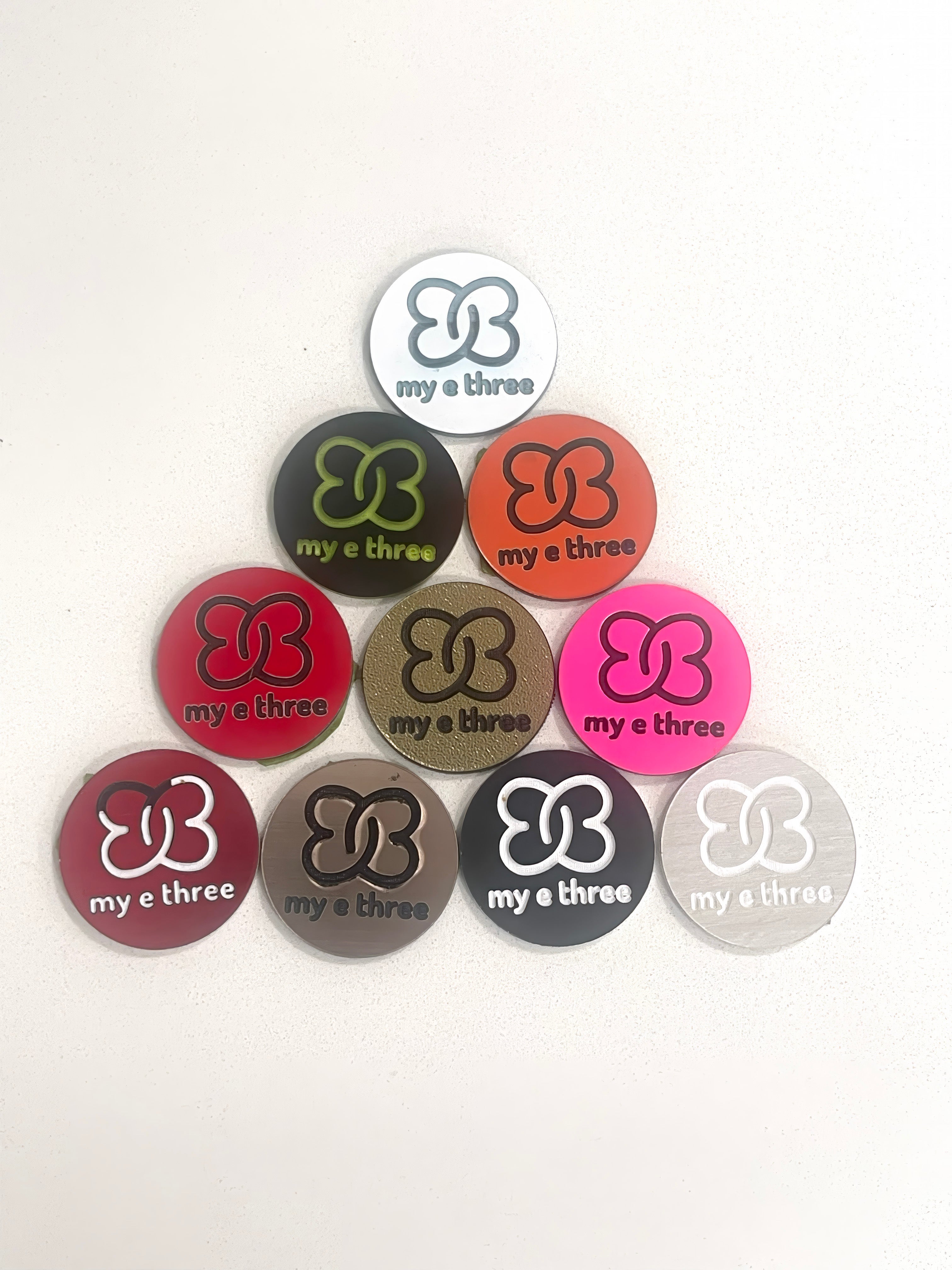 CUSTOM PICKLEBALL PADDLE BUTT/END CAPS – PERSONALIZED • 3D EPOXY PROTECTION • MULTIPLE COLORS