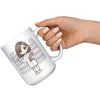 15oz Custom Pharmacist Character Coffee Mug - Cute Pharmacy Cartoon Cup - Perfect Gift for Pharmacists & Pharmacy Techs - Fun Prescription for Your Coffee! - A1
