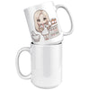 15oz Custom Pharmacist Character Coffee Mug - Cute Pharmacy Cartoon Cup - Perfect Gift for Pharmacists & Pharmacy Techs - Fun Prescription for Your Coffee! - A1