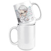 15oz Custom Pharmacist Character Coffee Mug - Cute Pharmacy Cartoon Cup - Perfect Gift for Pharmacists & Pharmacy Techs - Fun Prescription for Your Coffee! - A1