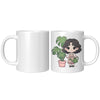 Plantita Coffee Mug - Cartoon Plant Lover Cup - Perfect Gift for Filipino Plant Moms - Auntie's Gardening Mug - L