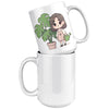 Plantita Coffee Mug - Cartoon Plant Lover Cup - Perfect Gift for Filipino Plant Moms - Auntie's Gardening Mug - F1