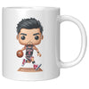 Load image into Gallery viewer, &quot;Slam Dunk Basketball Coffee Mug - Hoops Enthusiast Cup- Perfect Gift for Basketball Players &amp; Fans - Court-Ready Style Coffee Mug&quot; - B