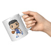 Load image into Gallery viewer, &quot;Slam Dunk Basketball Coffee Mug - Hoops Enthusiast Cup- Perfect Gift for Basketball Players &amp; Fans - Court-Ready Style Coffee Mug&quot; - A