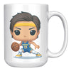 Load image into Gallery viewer, &quot;Slam Dunk Basketball Coffee Mug - Hoops Enthusiast Cup- Perfect Gift for Basketball Players &amp; Fans - Court-Ready Style Coffee Mug&quot; - X1