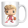 Load image into Gallery viewer, &quot;Slam Dunk Basketball Coffee Mug - Hoops Enthusiast Cup- Perfect Gift for Basketball Players &amp; Fans - Court-Ready Style Coffee Mug&quot; - R1