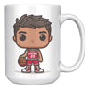 Load image into Gallery viewer, &quot;Slam Dunk Basketball Coffee Mug - Hoops Enthusiast Cup- Perfect Gift for Basketball Players &amp; Fans - Court-Ready Style Coffee Mug&quot; - D1