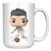 Load image into Gallery viewer, &quot;Slam Dunk Basketball Coffee Mug - Hoops Enthusiast Cup- Perfect Gift for Basketball Players &amp; Fans - Court-Ready Style Coffee Mug&quot; - I1