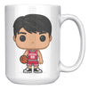 Load image into Gallery viewer, &quot;Slam Dunk Basketball Coffee Mug - Hoops Enthusiast Cup- Perfect Gift for Basketball Players &amp; Fans - Court-Ready Style Coffee Mug&quot; - F1