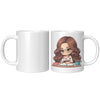 11oz Custom Teacher's Delight Coffee Mug - Cartoon Educator Design - Heartwarming Gift for Teachers - Perfect for Daily Inspiration!