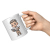 11oz Custom Teacher's Delight Coffee Mug - Cartoon Educator Design - Heartwarming Gift for Teachers - Perfect for Daily Inspiration!