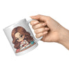 11oz Custom Teacher's Delight Coffee Mug - Cartoon Educator Design - Heartwarming Gift for Teachers - Perfect for Daily Inspiration!
