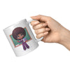 11oz Custom Teacher's Delight Coffee Mug - Cartoon Educator Design - Heartwarming Gift for Teachers - Perfect for Daily Inspiration!