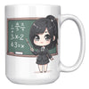15 oz Custom Teacher's Delight Coffee Mug - Cartoon Educator Design - Heartwarming Gift for Teachers - Perfect for Daily Inspiration!