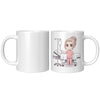 11 oz Custom RN Nurse Gift Coffee Mug - Cute Cartoon Nurse Design - Perfect for Nurse's Day, Birthdays, Graduations - Durable & Fun Mug for Everyday Heroes