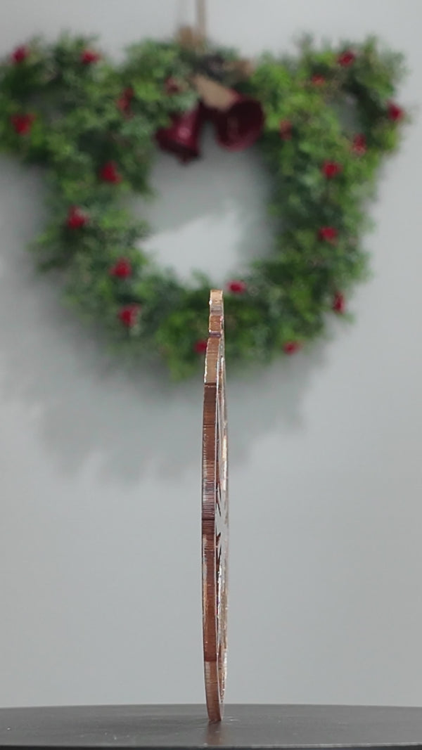 Philippine Sun Christmas Ornament – Gold Mirror Acrylic | Rose Gold or Yellow Gold | Personalized Filipino Parol-Inspired Décor