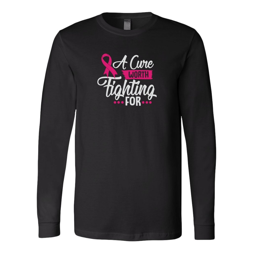 A Cure Worth Fighting For Long Sleeve ShirtT-shirt - My E Three