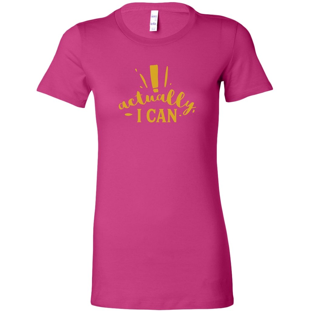 Actually I Can Womens ShirtT-shirt - My E Three