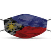 Load image into Gallery viewer, Adult Camo Philippines Flag Face Mask with pocketMask - My E Three