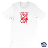 All Need is Love And A Cat Unisex T-ShirtT-shirt - My E Three