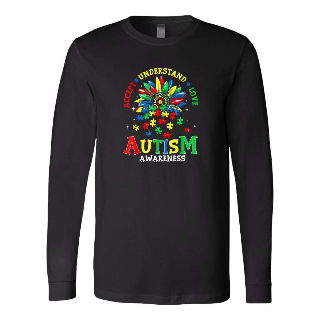 Autism Long Sleeve ShirtT-shirt - My E Three