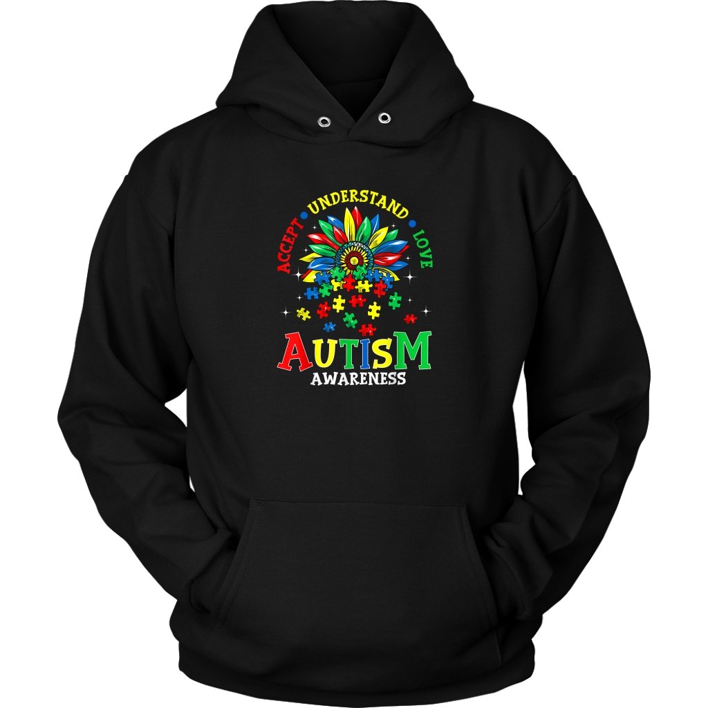 Autism Unisex HoodieT-shirt - My E Three