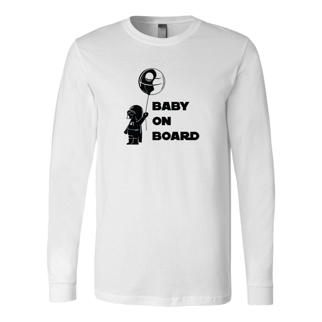 Baby on Board Long Sleeve ShirtT-shirt - My E Three