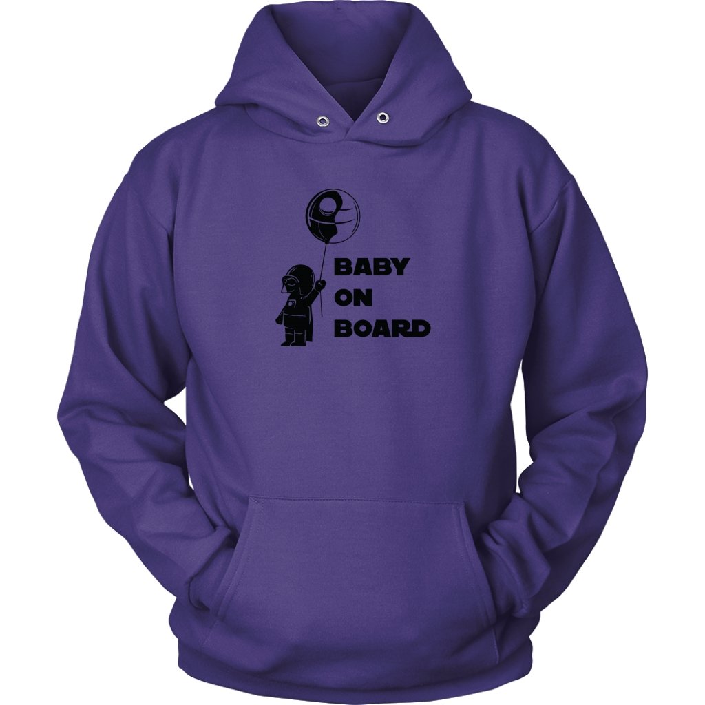 Baby on Board Unisex HoodieT-shirt - My E Three