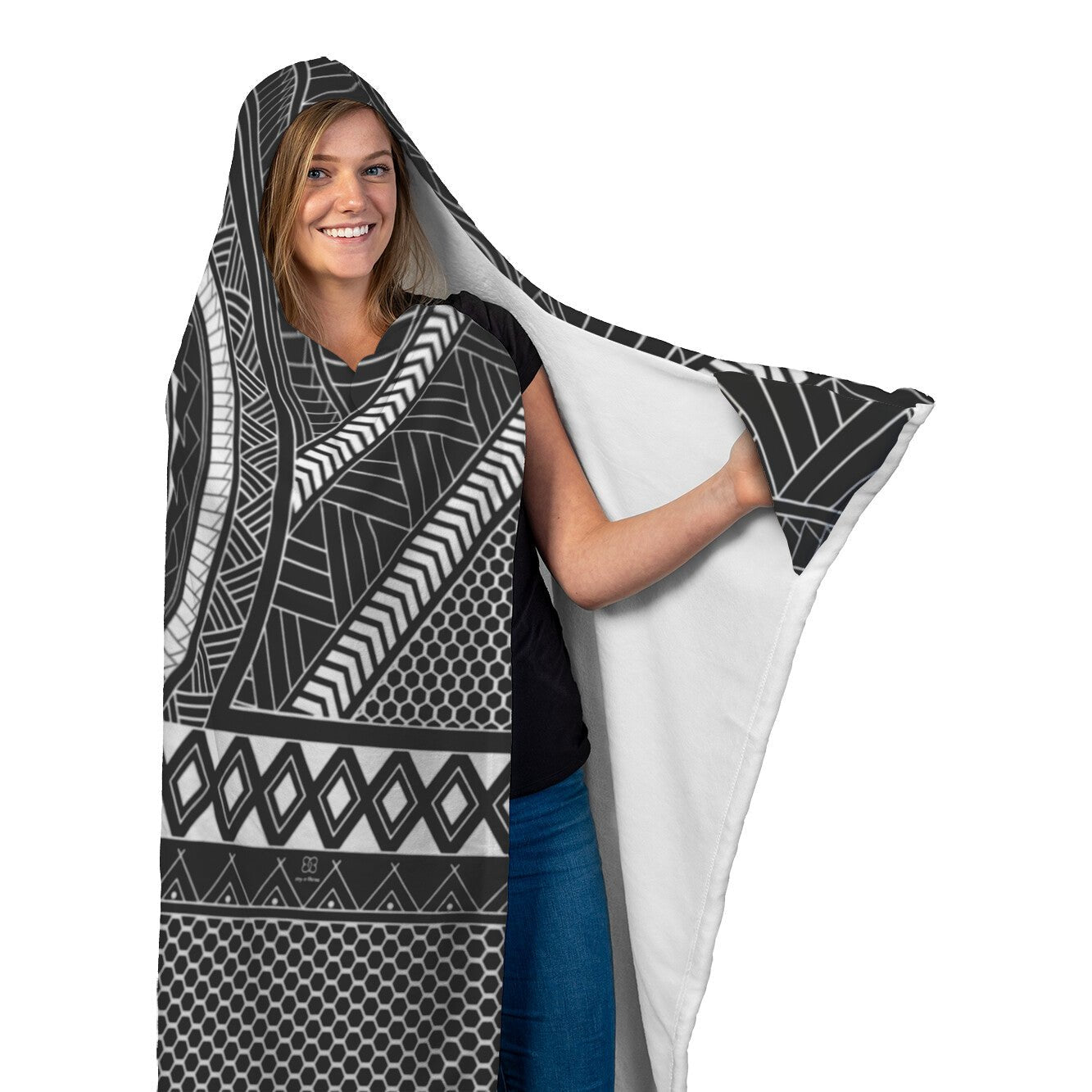 Batok Filipino Tattoo Hooded BlanketHome Goods - My E Three