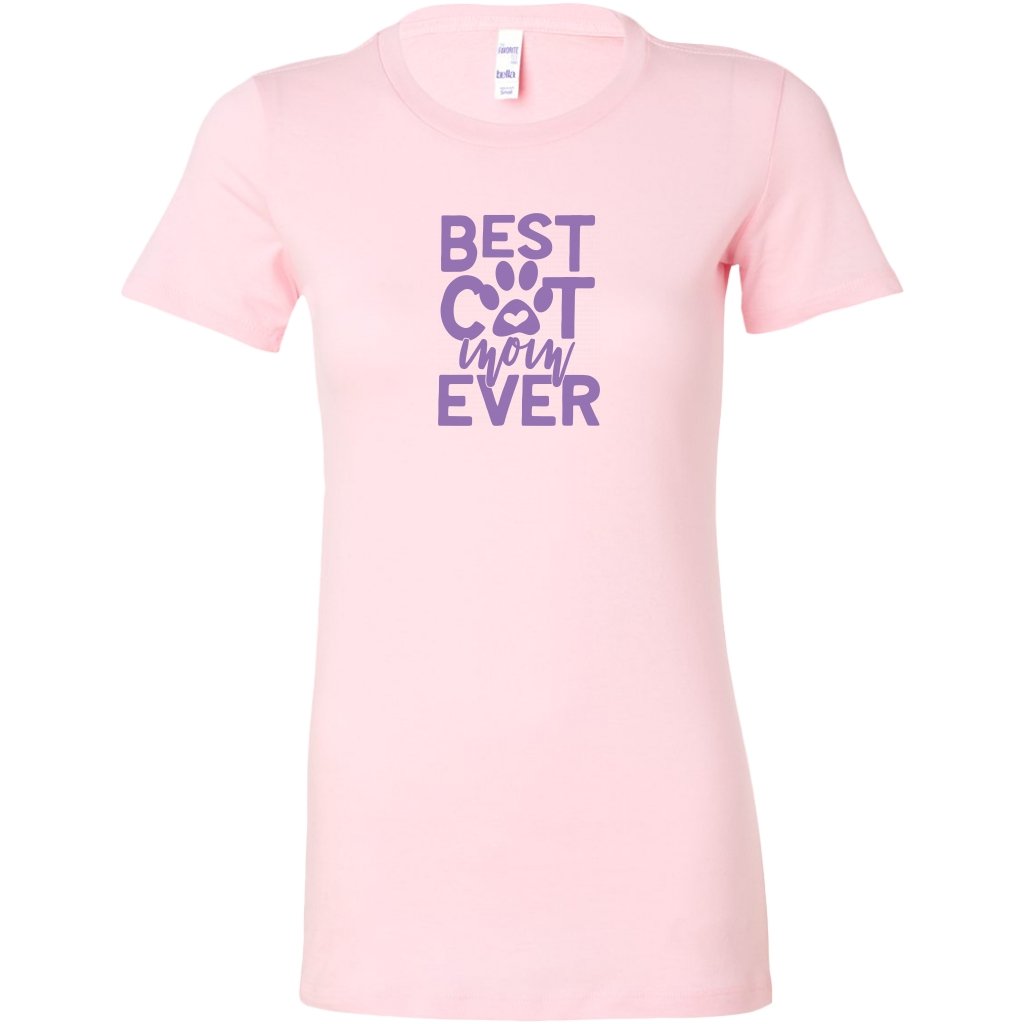 Best Cat MomEver Womens ShirtT-shirt - My E Three