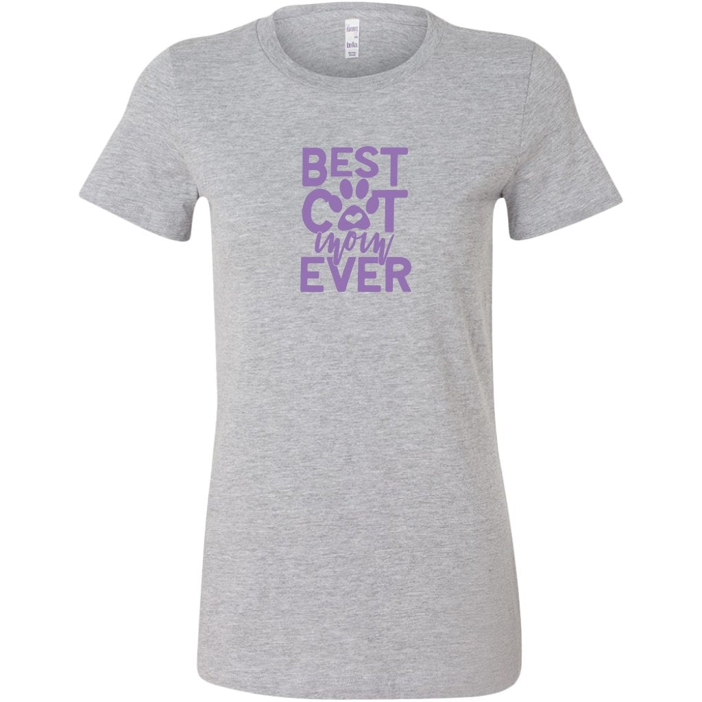 Best Cat MomEver Womens ShirtT-shirt - My E Three