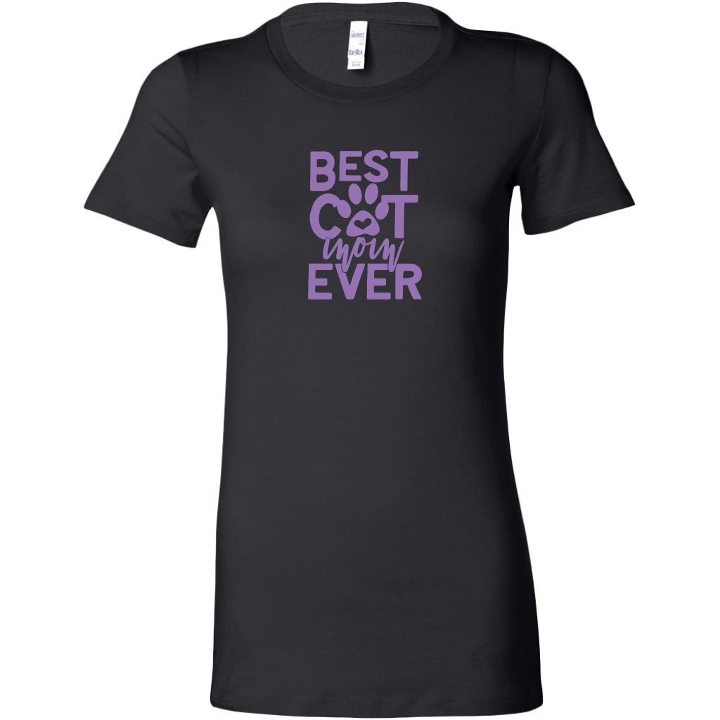 Best Cat MomEver Womens ShirtT-shirt - My E Three