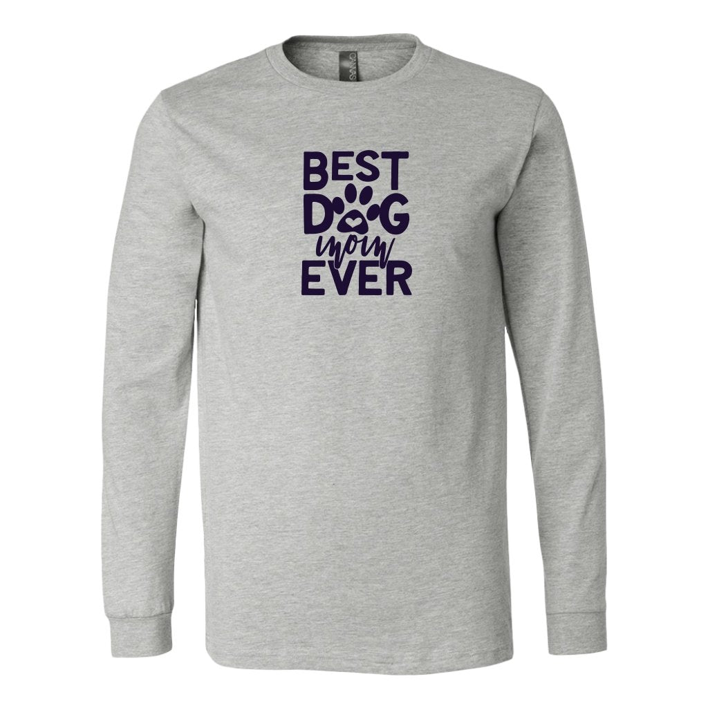 Best Dog MomEver Long Sleeve ShirtT-shirt - My E Three