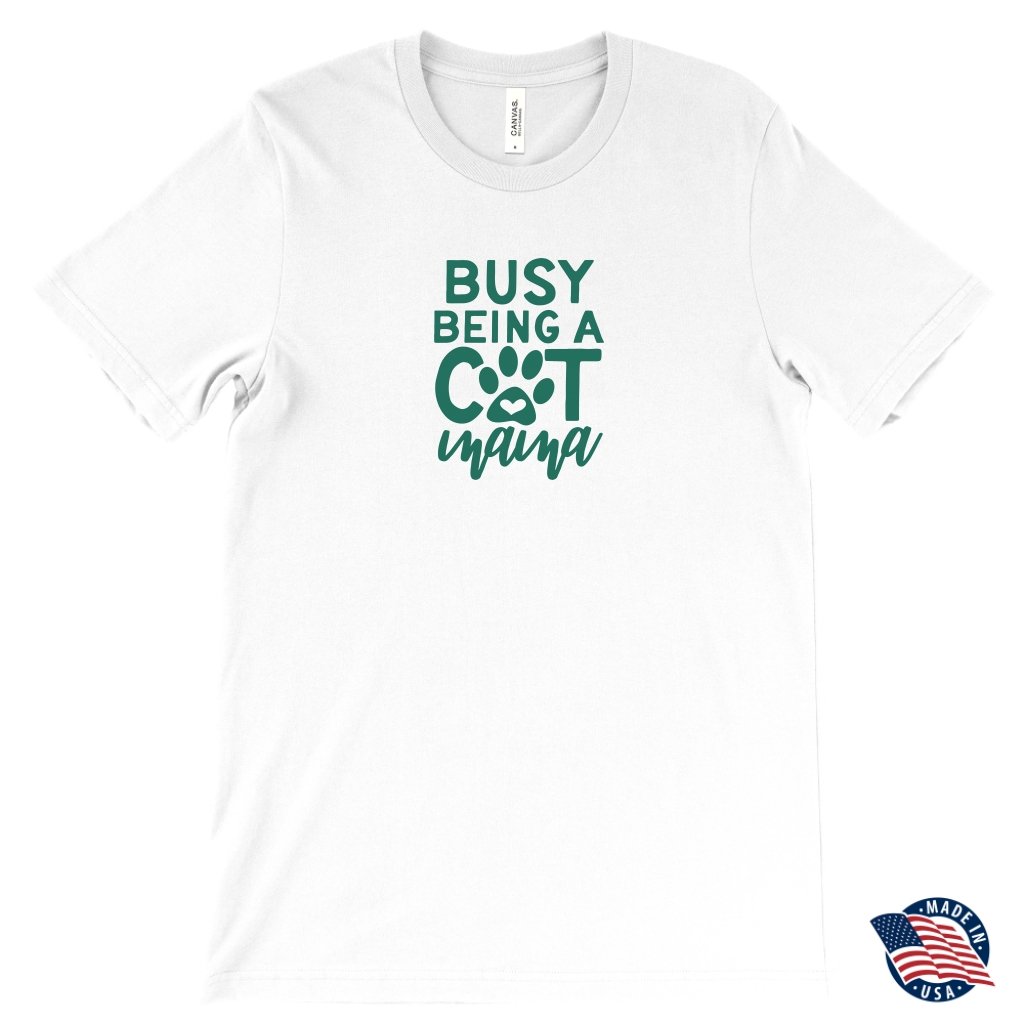 Busy Being A Cat Mama Unisex T-ShirtT-shirt - My E Three