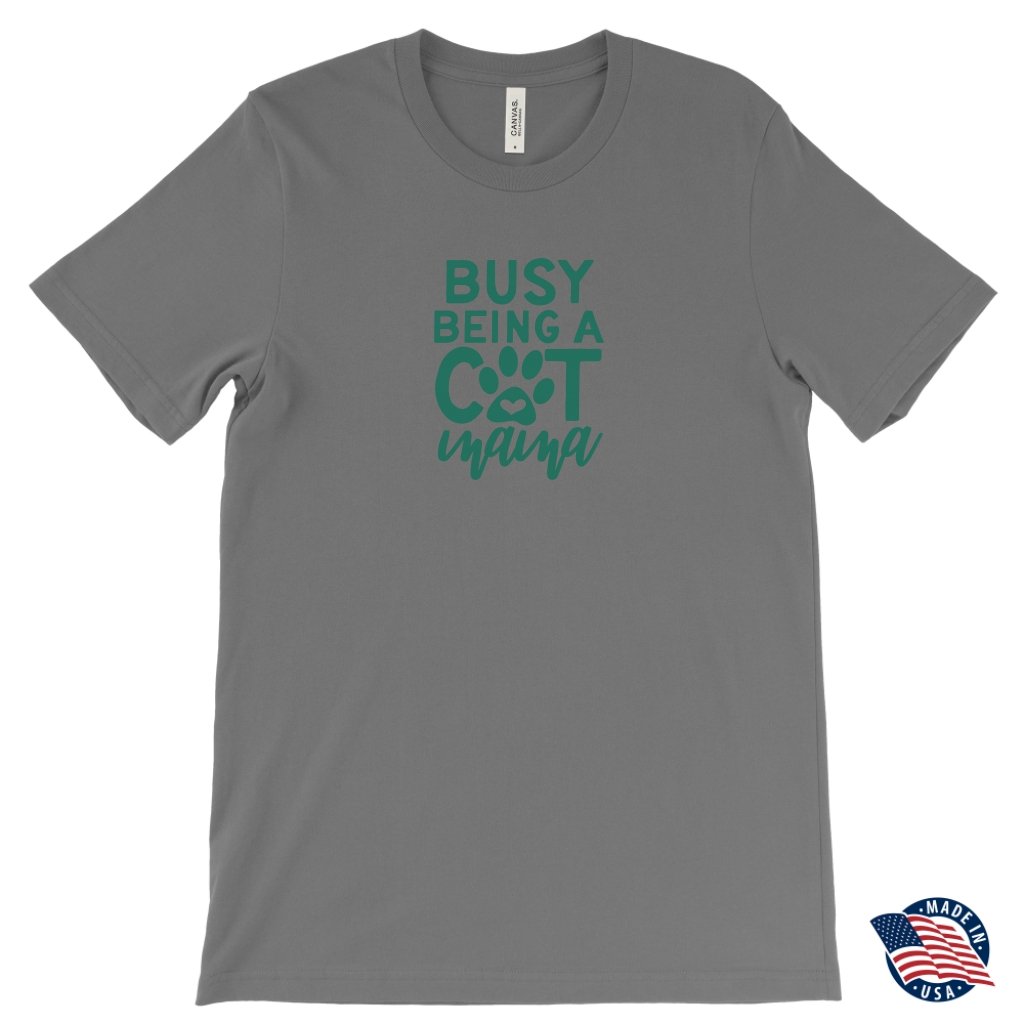 Busy Being A Cat Mama Unisex T-ShirtT-shirt - My E Three
