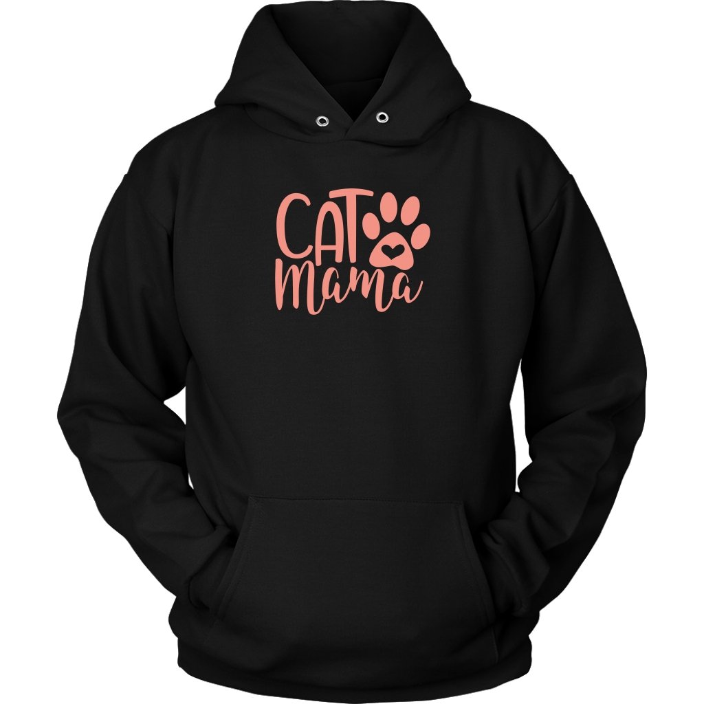 Cat Mama Unisex HoodieT-shirt - My E Three