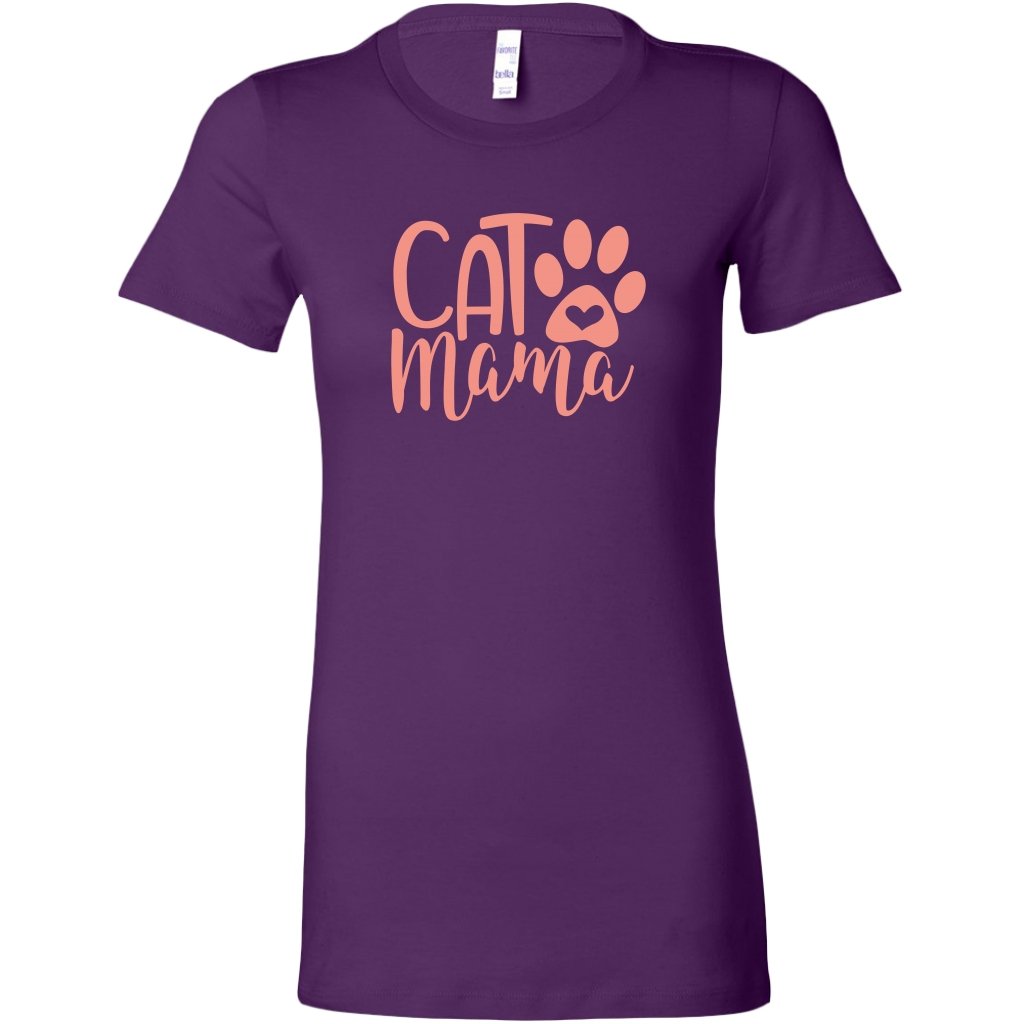 Cat Mama Womens Shirt - My E Three