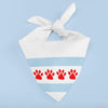 Chicago PAWS Dog Bandana White or BlackNeck Gaiter - My E Three