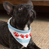 Chicago PAWS Dog Bandana White or BlackNeck Gaiter - My E Three