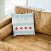 Load image into Gallery viewer, Chicago White broadcloth pillowPillows Multi - My E Three