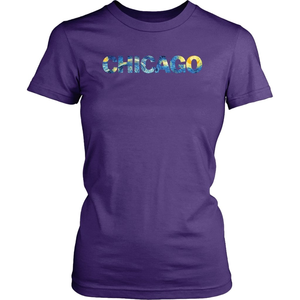ChicaGOGH Womens TeeT-shirt - My E Three