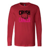 Load image into Gallery viewer, Crush Cancer Long Sleeve ShirtT-shirt - My E Three
