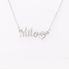 CUSTOM Dog Mom NecklaceJewelry - My E Three