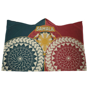 CUSTOM PERSONAL NAME INTRAMUROS BLANKETHooded Blanket - My E Three
