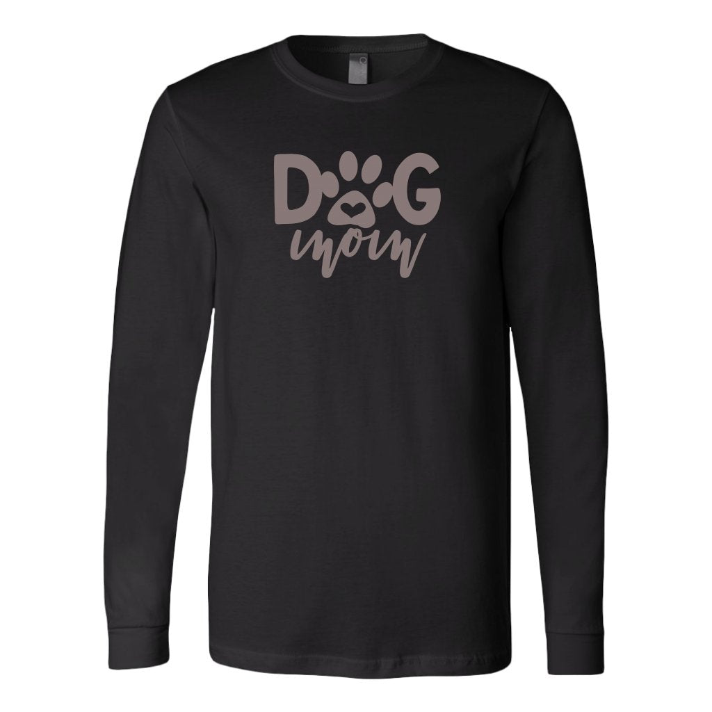 Dog Mom Long Sleeve ShirtT-shirt - My E Three