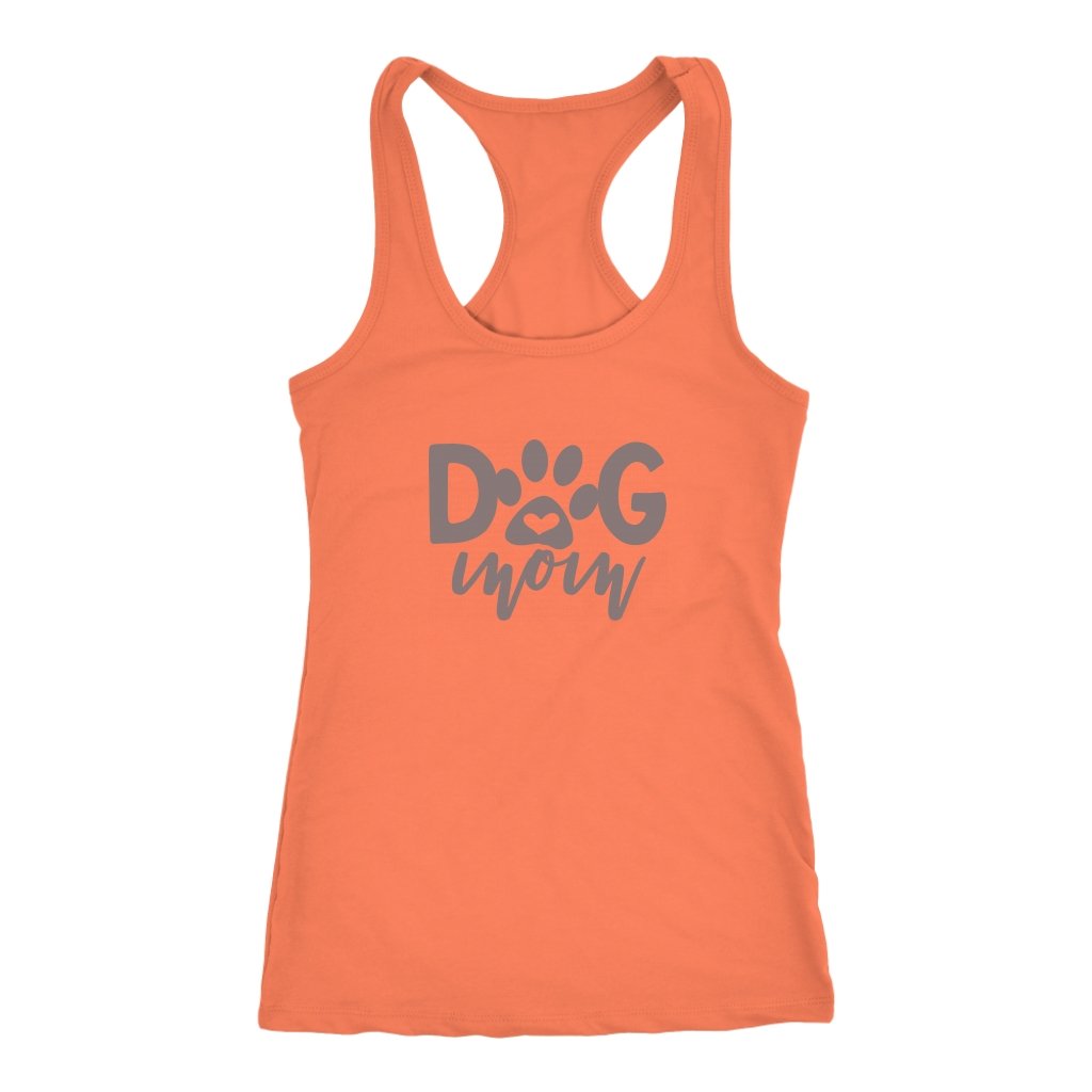 Dog Mom Racerback TankT-shirt - My E Three
