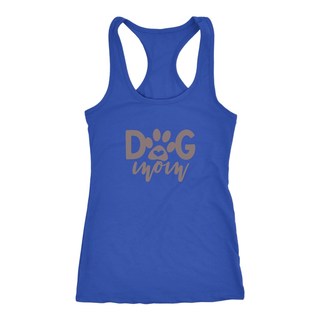 Dog Mom Racerback TankT-shirt - My E Three